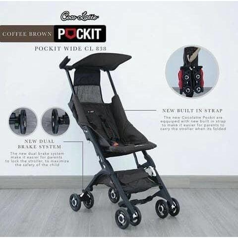 Stroller Cocolatte Pockit Cl 838