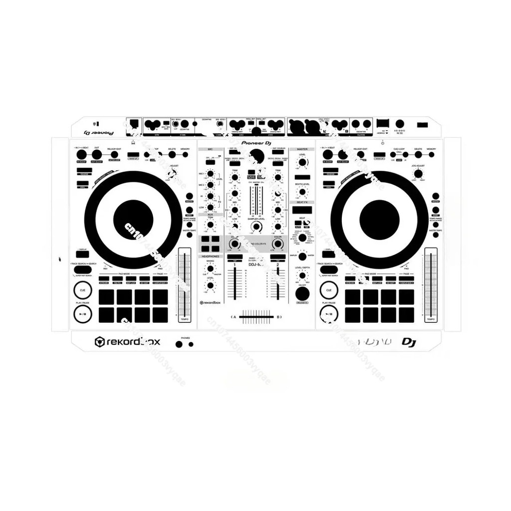 Ddj 800 White Skin Suitable For Pioneer Controllers