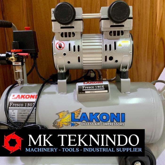 LAKONI OILLESS COMPRESSOR KOMPRESSOR FRESCO 130 X 1 HP SILENT 130-X