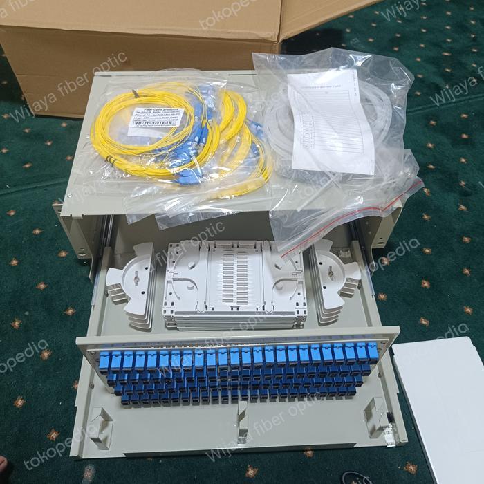 Otb 96 core / Otb 96 core lengkap pigtail dan adapter sc upc