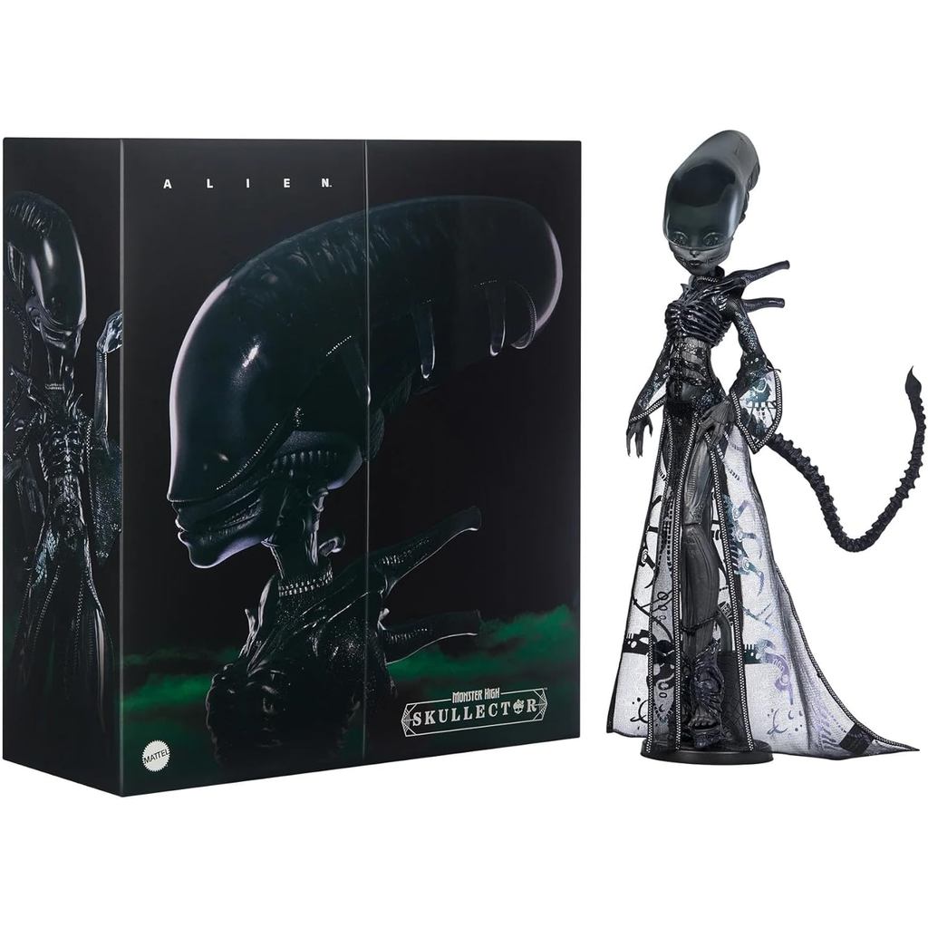Monster High Skullector Alien Doll – Limited Edition Mattel Collectible with Metallic Outfit