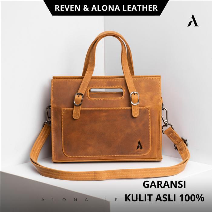 Tas Selempang Wanita Kulit Asli AURORA Sling Bag Lokal Ori Cewek Murah