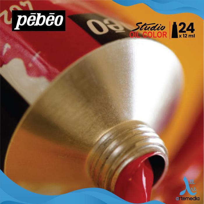 Cat Minyak Pebeo Studio Oil Paint 24x12ml Tube Set
