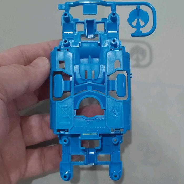 Chassis MS L Biru Ori Tamiya Chassis MS Biru Ori