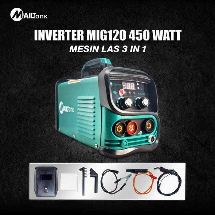 Mesin Las MIG/MMA MAILTANK Mesin Las MIG MailTank SH353G MIG120 450 WATT