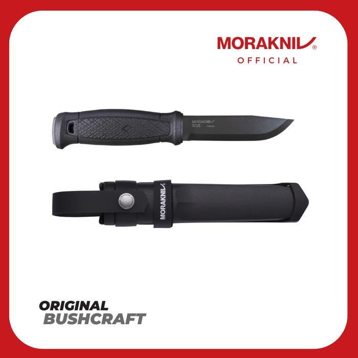 Pisau Morakniv Garberg BlackBlade with Multi-Mount - Carbon Steel Bushcraft