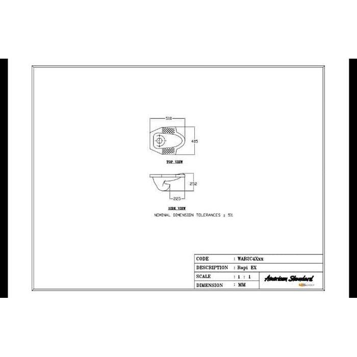 KLOSET JONGKOK AMERICAN STANDARD RAPI EX
