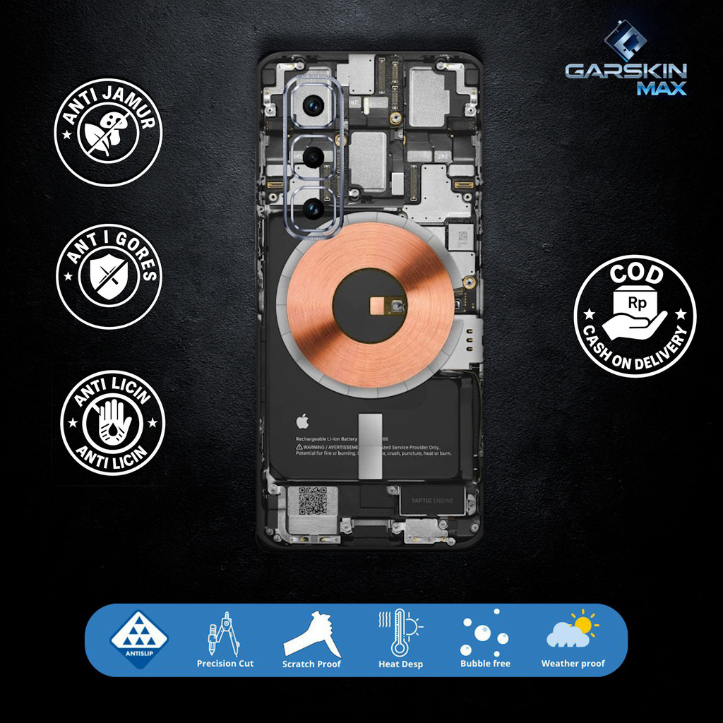 Garskin Skin Infinix Hot 50 Pro Plus Hot 50 Pro+ teardown mesin Fullbody / Backonly | Anti Gores | B