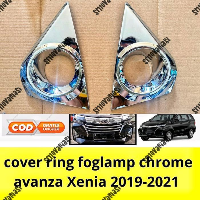 Cover Foglamp/Ring Foglamp Avanza/Xenia 2019 Chrome