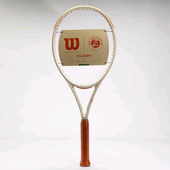 New Raket Tenis Wilson Clash 100 V3 Roland Garros Limited Edition / Raket Wilson Clash Rg / Wilson