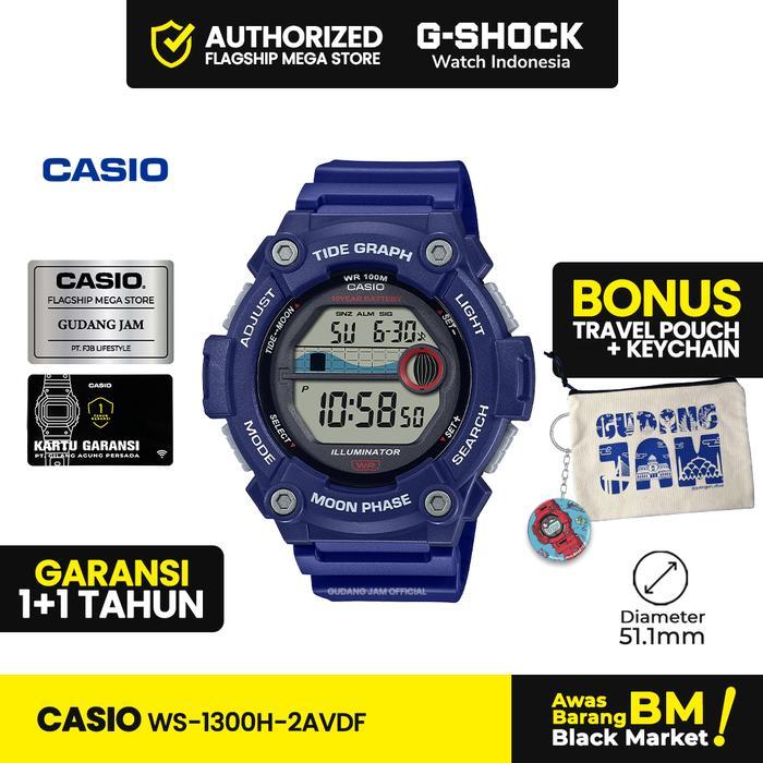 PROMO BESAR Casio General WS-1300H-2AVDF WS-1300H WS-1300 WS1300H WS 1300H