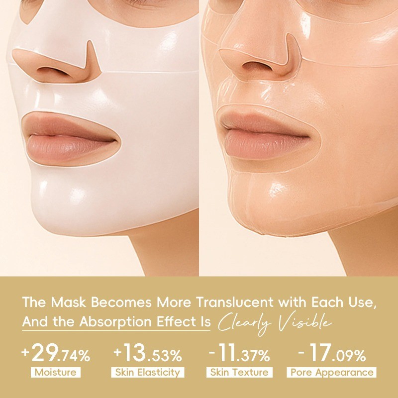 LAIKOU Korea Snail Collagen Essence Mask Hydrating Sheet Mask Anti-Wrinkle Face Mask Firming Skin