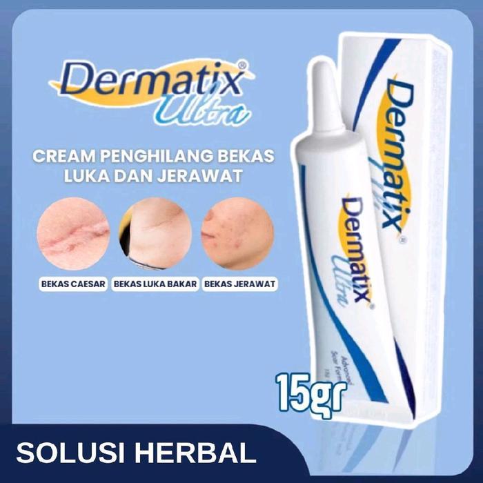 Dermatix Ultra 15gr Cream Penghilang Bekas Luka keloid dan jerawat