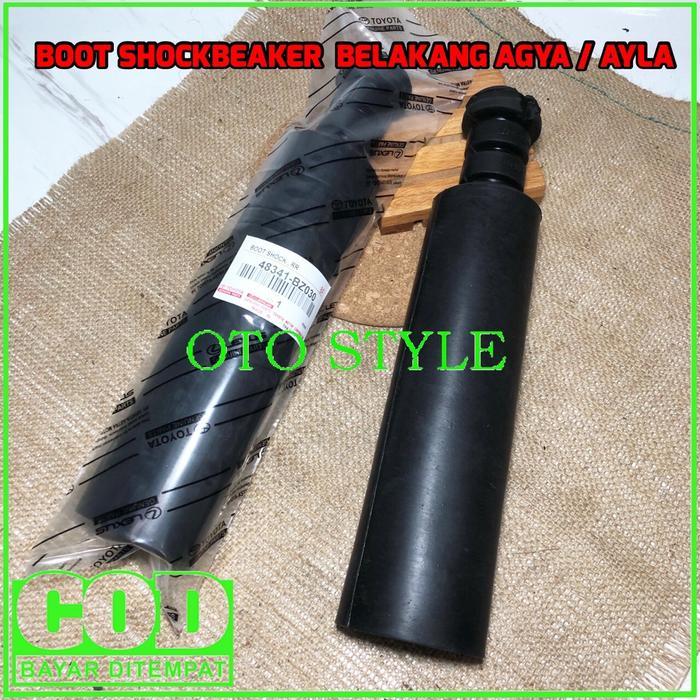 BOOT SHOCK BELAKANGAN AGYA - KARET STOPPER BOOT SHOCK SHOCKBREAKER BELAKANG AGYA AYLA TERBATAS