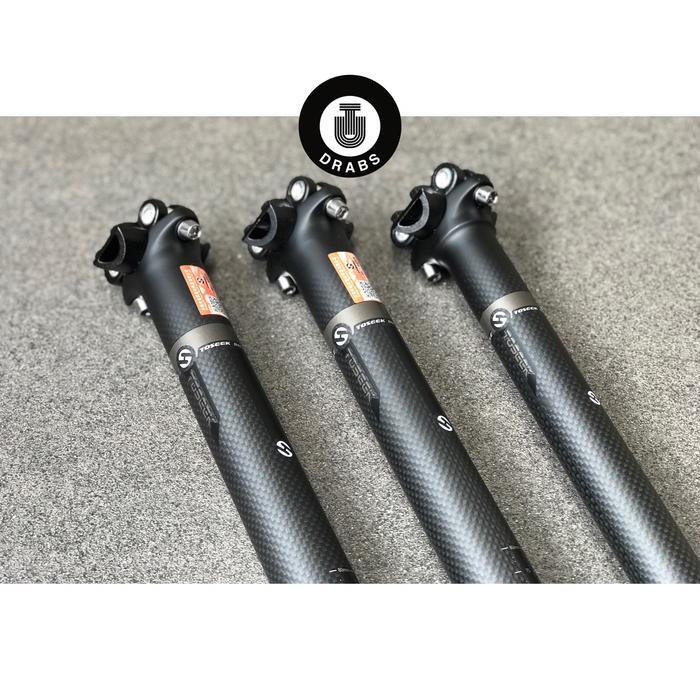 Seatpost toseek carbon banyak ukuran