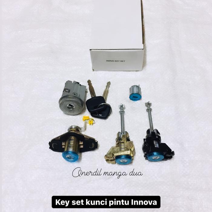 Ready Kunci kontak key set kunci pintu toyota innova