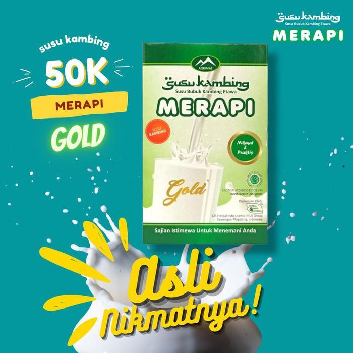 Susu kambing MERAPI GOLD ettawa etawa kualitas Premium platinum