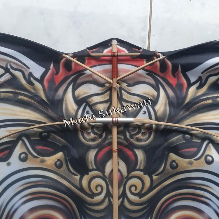 Terlaris Layangan Knock Down Printing Barong Rangda Leak Layang Kain Bali Bongkar Pasang Best