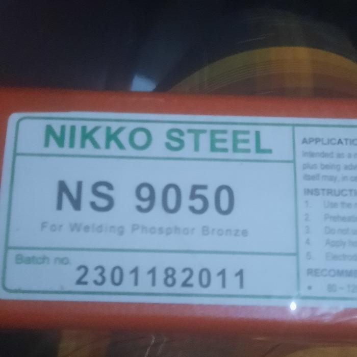 Jual Kawat Las Nikko Steel Bronze Phose/Ns 9050 Ukuran 3.2Mm-Kab.Surab