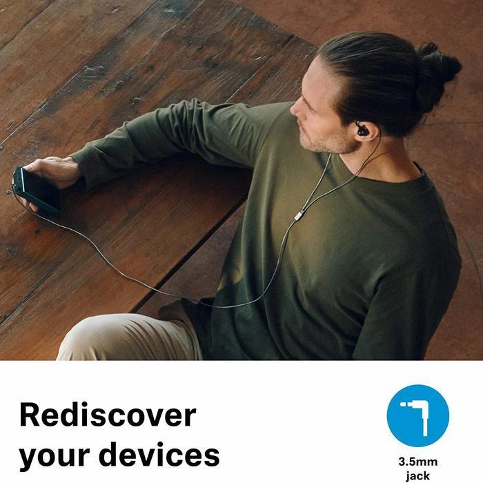 SENNHEISER In-Ear Audiophile Wired Earphones IE 300 TrueResponse Transducers Earphone Kabel Compact