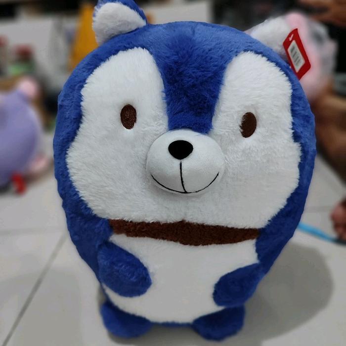 boneka landak biru sonic besar tinggi 37cm asli dari mesin capit timezone Dolls Toys
