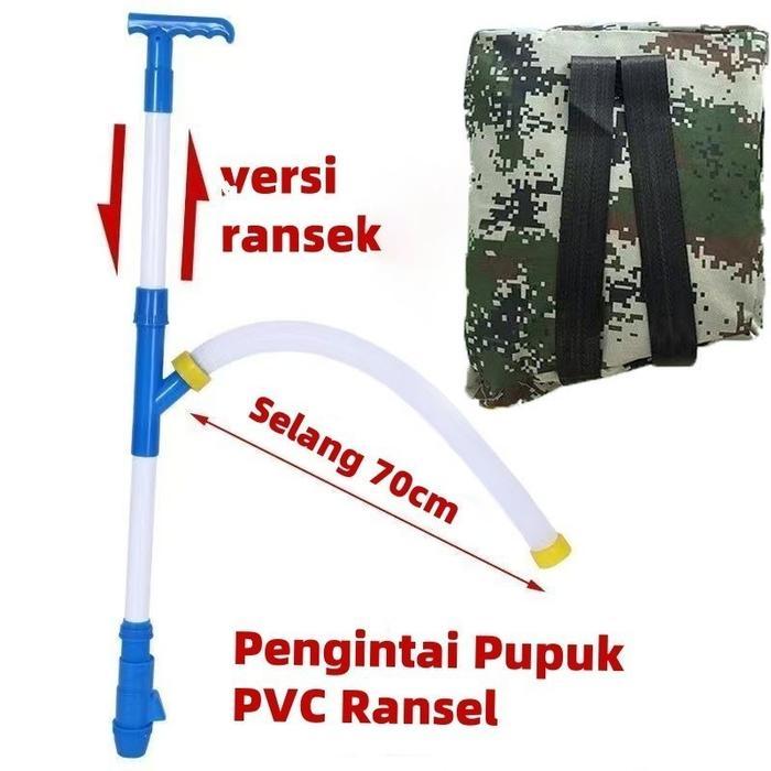 Ransel Penabur Pupuk Alat Penabur Pupuk Model Ransel Kapasitas 30 Kg untuk Pemupukan Tanaman Jagung 