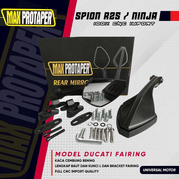 Spion R25 R15 Ninja Gsx Cbr 150/250 R Model Ducati Full Cnc