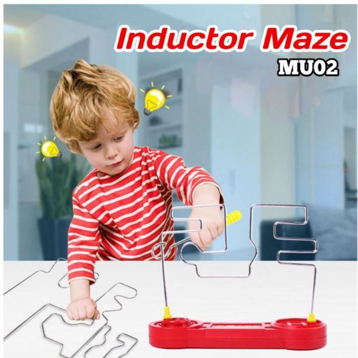Mainan Electric maze game kreatif anak electric shock MR Bean Karnaval