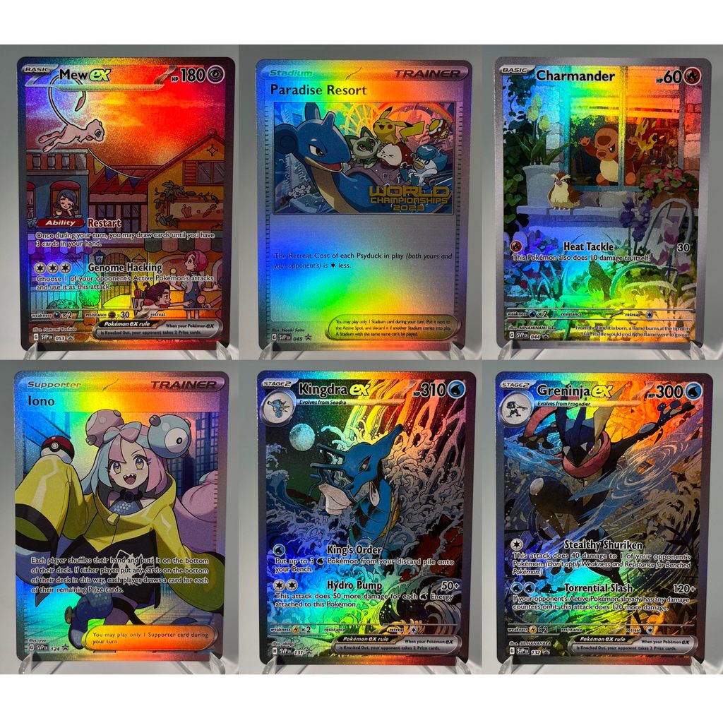 Prismatic Evolutions PKM Cards PTCG5-A GX Rainbow Umbreon Sylveon Leafeon ex Rare Collection Battle