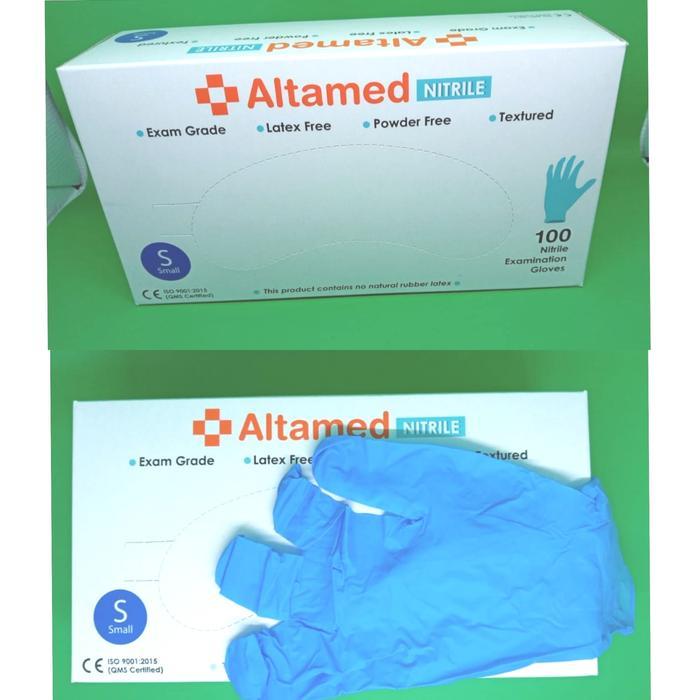 Premium Altamed Nitrile Glove/Sarung Tangan Altamed Nitrile Original