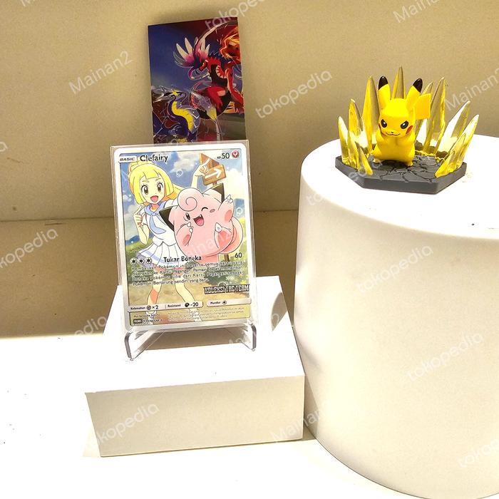 Clefairy Promo CHR tag team. Pokemon tcg indo