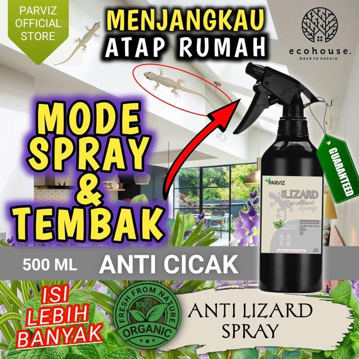 ` SPRAY ANTI CICAK, RACUN CICAK ALAMI PARVIZ