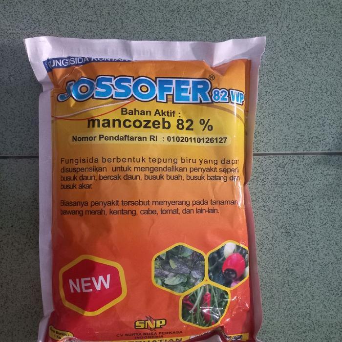 lumercok99 Fungisida Jossofer 82 WP/fungisida bahan aktif mankozeb/mankozeb kuning/pengendali