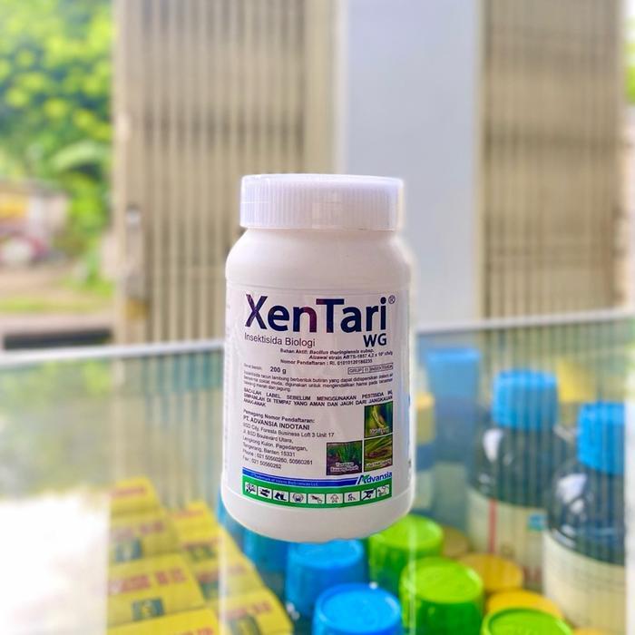 Insektisida Biologi XenTari 200WG- 200gram - Efektif Mengendalikan Ulat & Ngengat Aman untuk