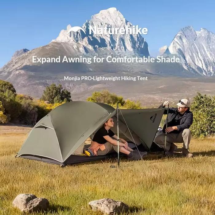 Tenda Mongar PRO naturehike CNK2550WS037 2P/3P hiking tent camping