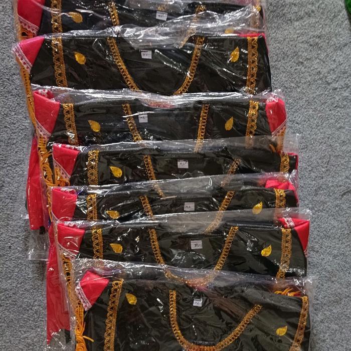 EKSLUSIF Kostum / Baju Tarian Topeng Ireng / Kesenian Tari Dayakan / Saleho Anak Anak Pasti Ori