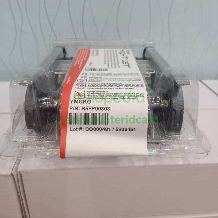 Ribbon Color Evolis YMCKO R5FP00308 / Evolis 308 / R5FP00308 / Evolis