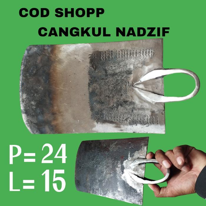 CANGKUL SEPUH ,CANGKUL SAWAH ,CANGKUL NADZIF PANJANG 24 CM LEBAR 15 CM SUDAH DISEPUH DAN SIAP PAKAI