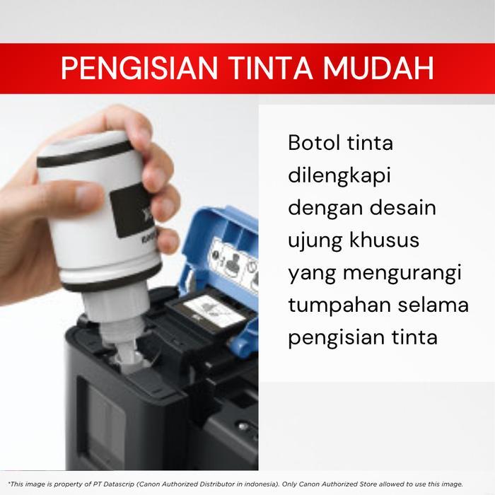 100% ORIGINAL TINTA CANON GI 790 MAGENTA - PRINTER G1010 G2010 G3010 G4010 - TINTA ASLI CANON MADE