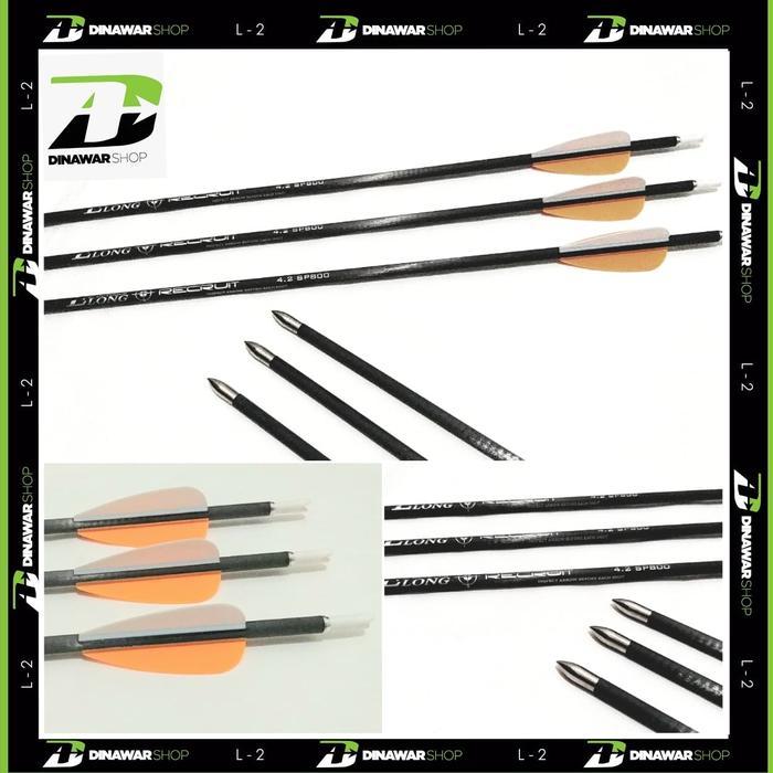 Anak Panah / Arrow Carbon Outdoor Elong Recruit Spine 800