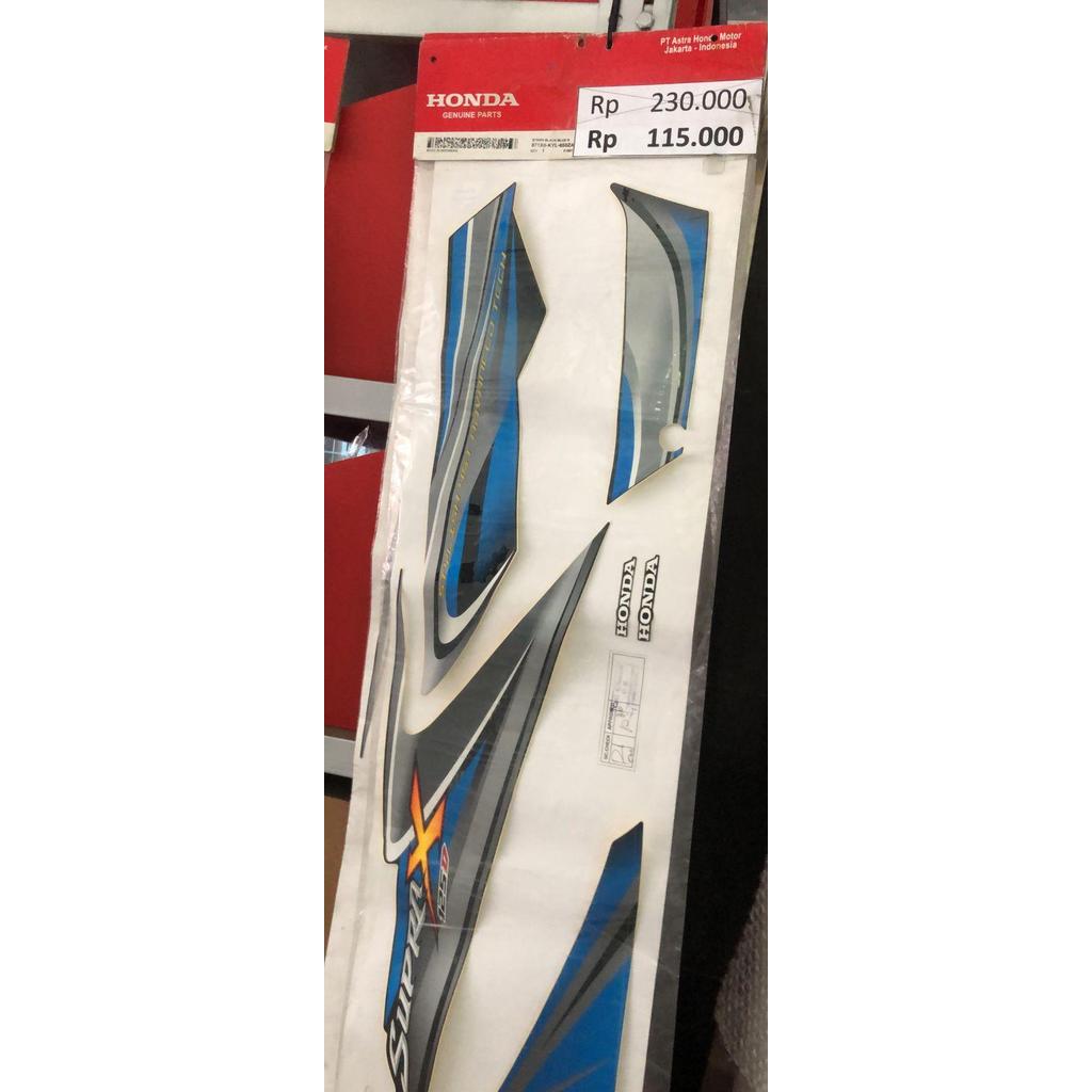 Striping Honda Supra X 125 R Helm In 871X0Kyz650Zar