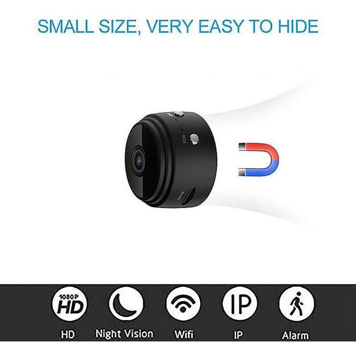 MINI CCTV KAMERA SPY WIFI KAMERA PENGINTAI UNTUK RUMAH