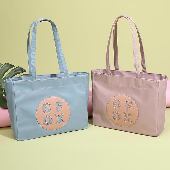 HOT SALE Tas Bahu Wanita Totebag Kuliah Anti Air COLORFUL FOX 2394