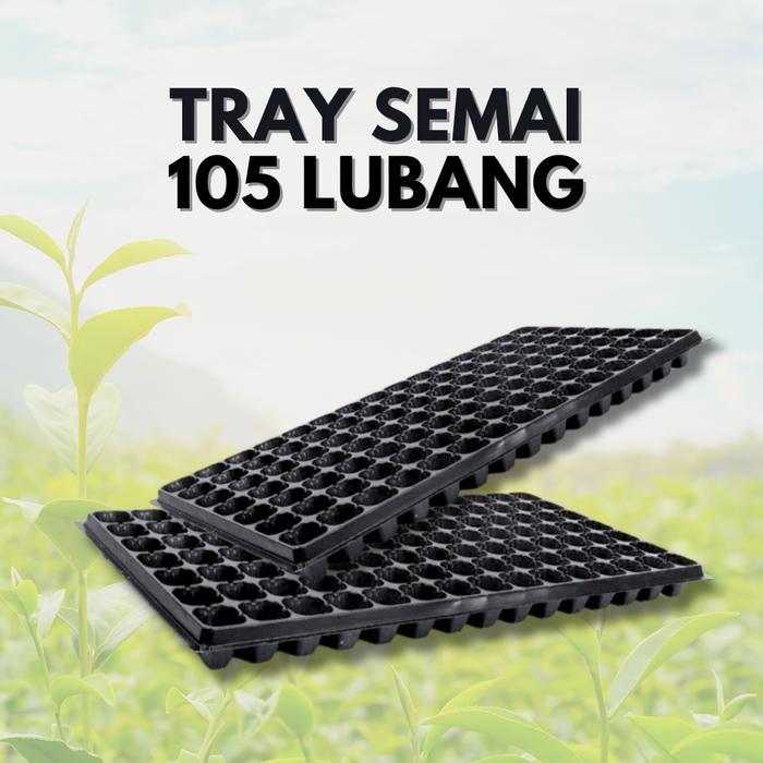 Tray Semai hidroponik 105 Lubang/Pot Tray Hidroponik 105- Pot Semai Benih - Seedling pot Hidroponik