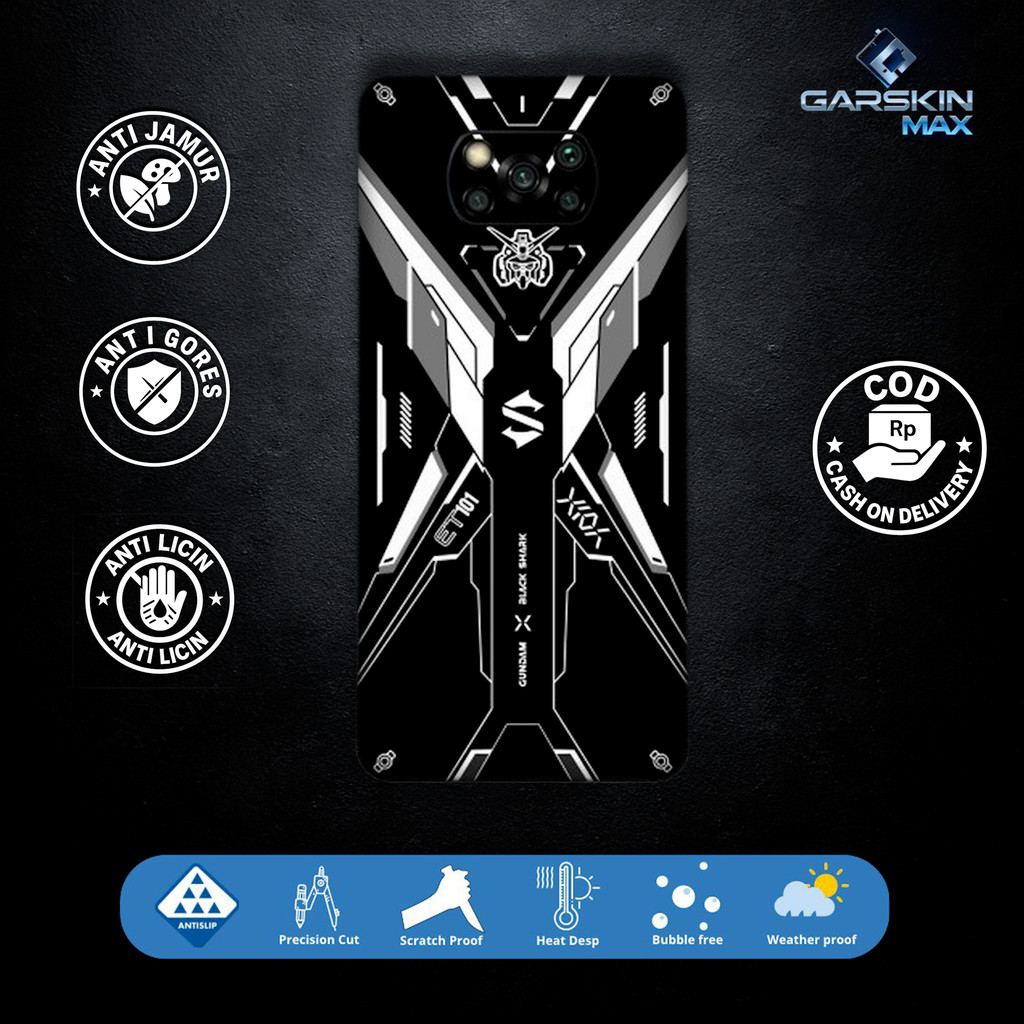 Garskin Skin Poco X3 NFC Poco X3 Pro gundam series Fullbody / Backonly | Anti Gores | Bisa Custom | 