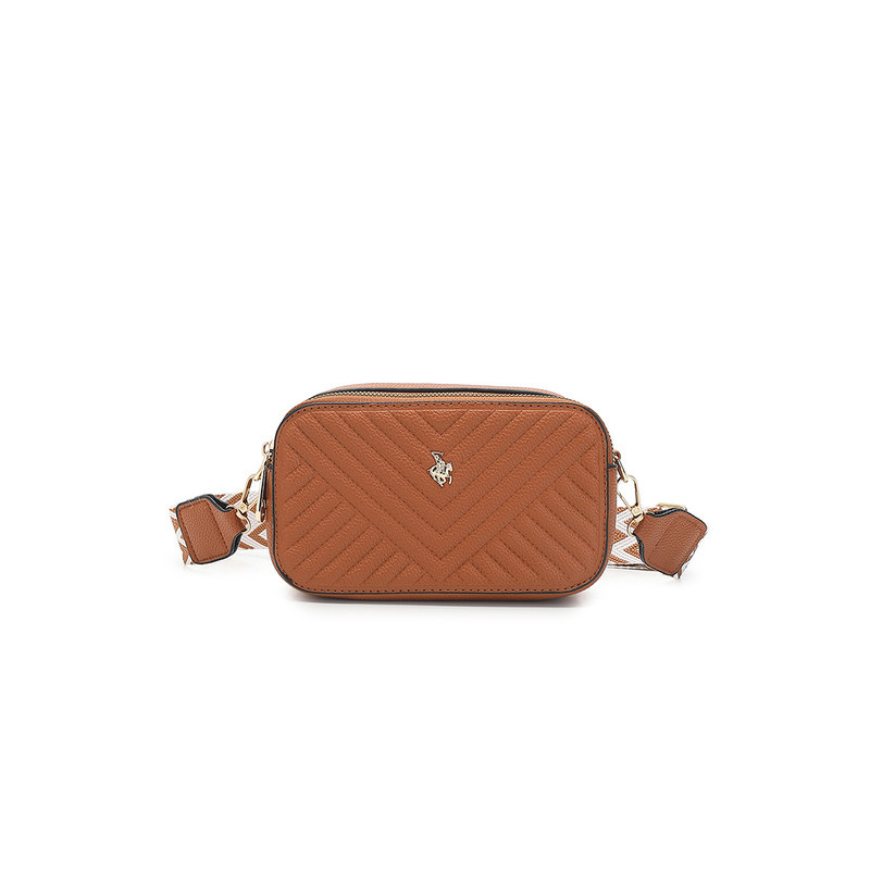 Swiss Polo Women's Sling Bag / Crossbody Bag (Tas Selempang Wanita) - Cokelat Wanita