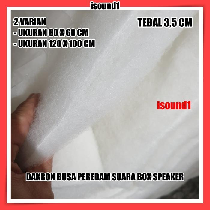 DAKRON BUSA PEREDAM SUARA BOX SPEAKER BASS TEBAL 3,5 CM