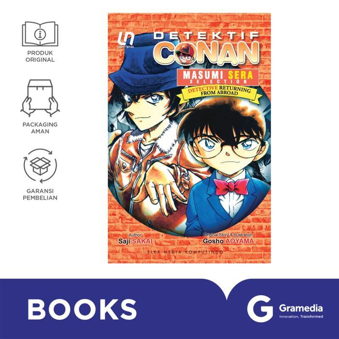 Light Novel Detektif Conan: Masumi Sera Selection - Detective Returning from Abroad