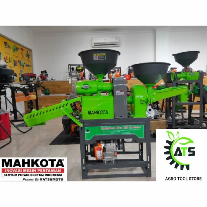 Mesin Giling Padi Mahkota KD 580 WG Selep Padi jadi Beras KD580WG - Unit + Engine
