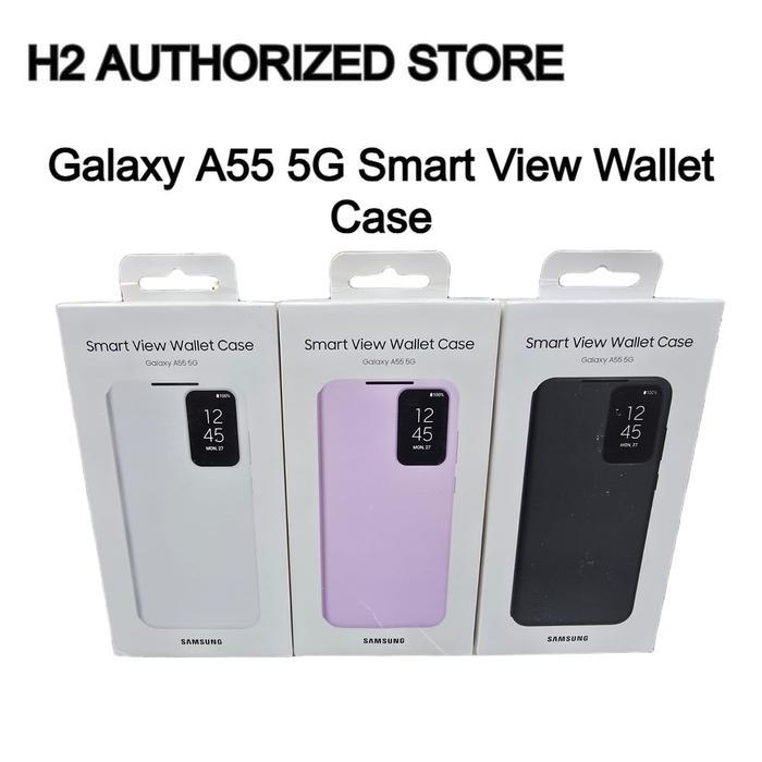 SAMSUNG GALAXY A55 5G SMART VIEW WALLET CASE